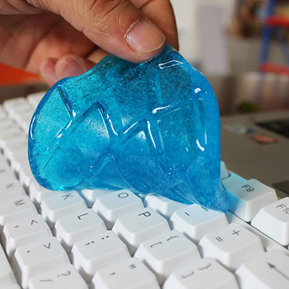 【Ready Stock Keyboard Car Computer Universal Crystal Magic Dust Putty Cleaning Gel Slime. 