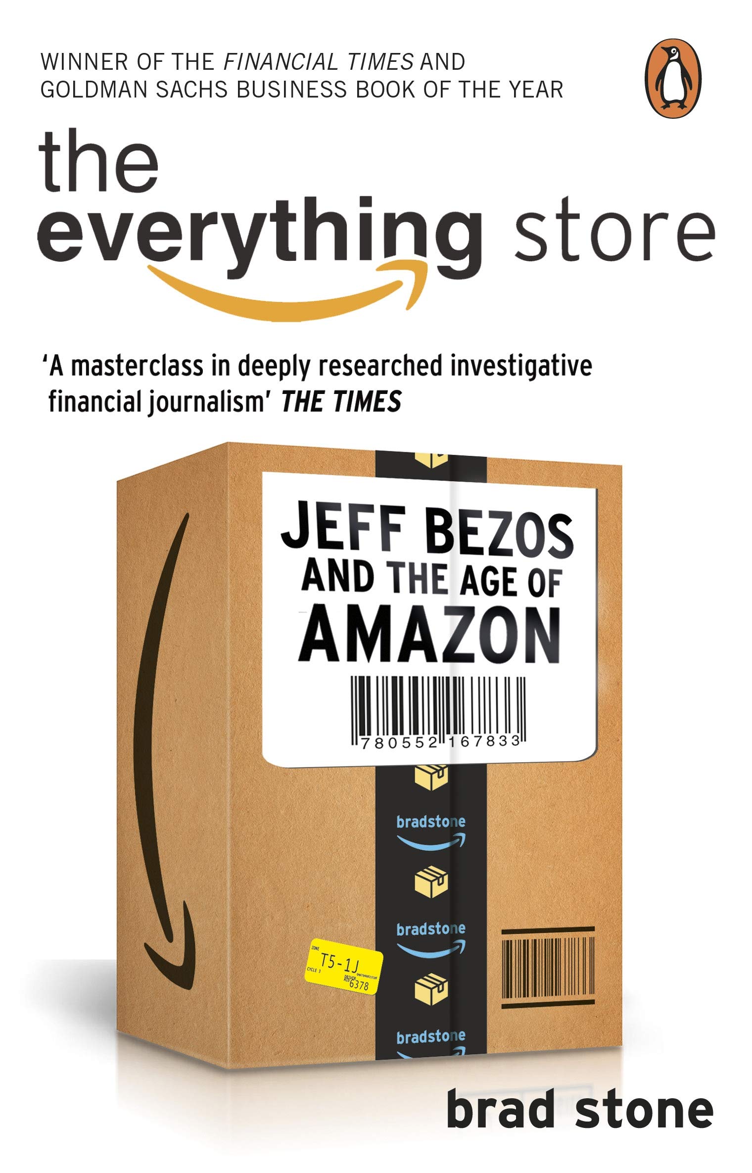 The Everything Store: Jeff Bezos and the Age of Amazon Paperback. 