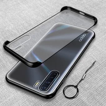 Ultra Thin Frameless Transparent Matte Back Case For Oppo A91 Oppo F15 Black Buy Online At Best Prices In Bangladesh Daraz Com Bd