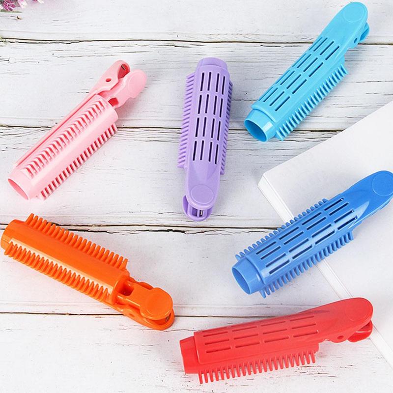 【DM bag factory Store】1Pc Hair Curler Clips Clamps Roots Perm Styling Rollers Fluffy DIY Tools Lightweight Easily Hair Part. 