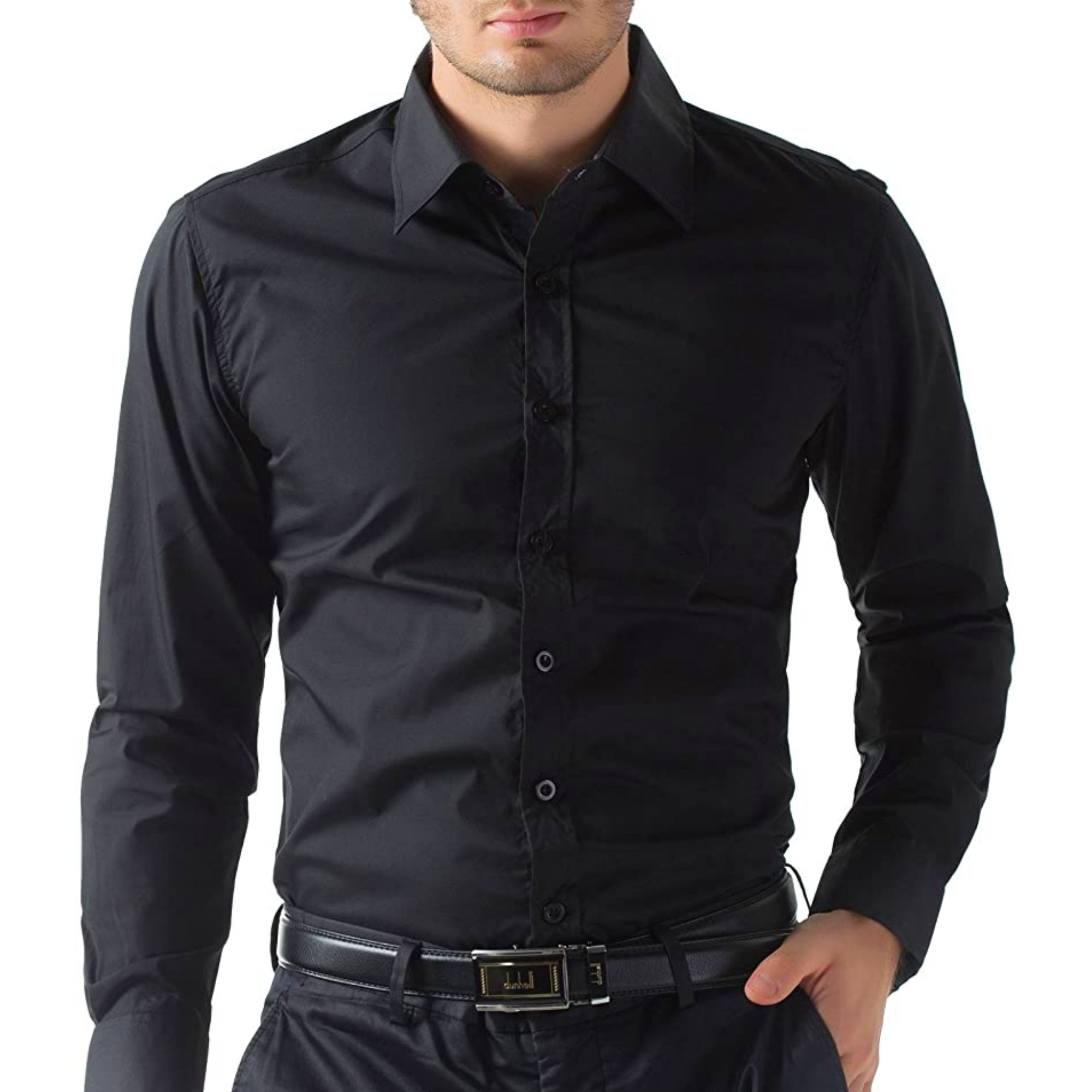 Cotton Long Sleeve Formal Shirt for Men 