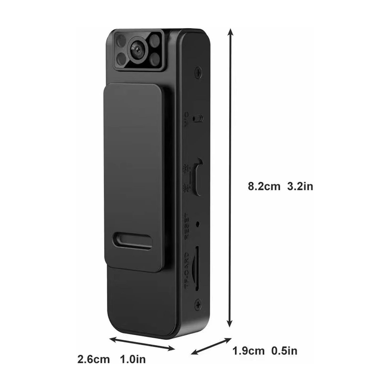 HD 1080P Noise Reduction Camera 2023 New Portable Recording Camera Clear Anti-shake 180 Rotating Lens Waterproof Camera Record. 