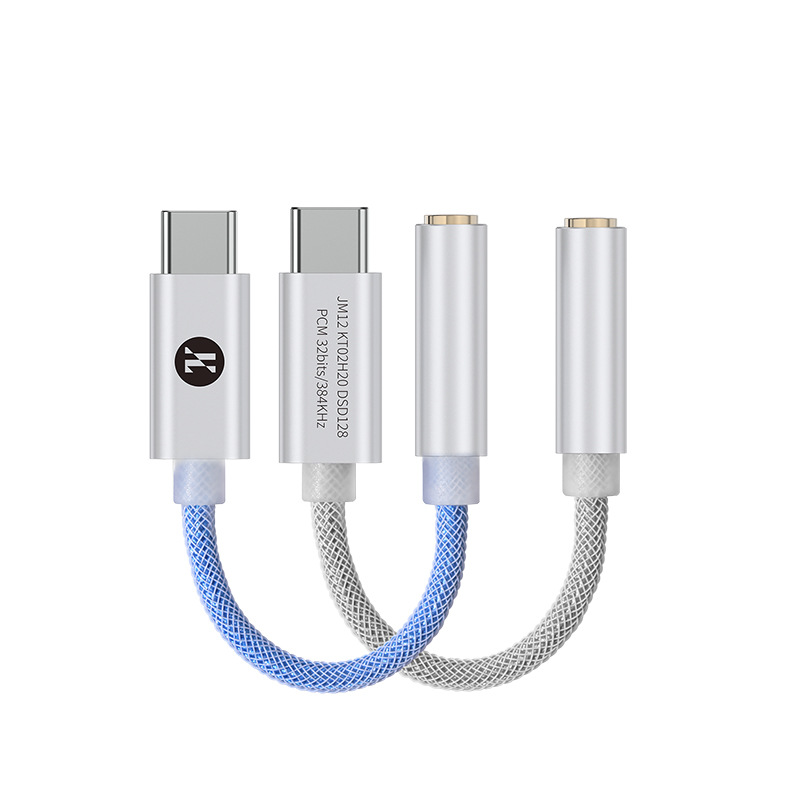 TimeLinTime JCALLY JM12 DAC digital audio mobile phone adapter cable KT02H20 TYPEC to 3.5 Android. 