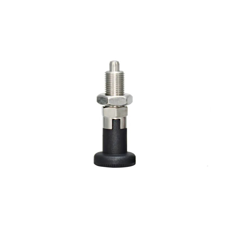Index Plunger MT717 Stainless steel 304 Pull Ring and Lock Nut Screw Index plungers with Ring and Lock Pin M6 M8 M10 M12 M16. 