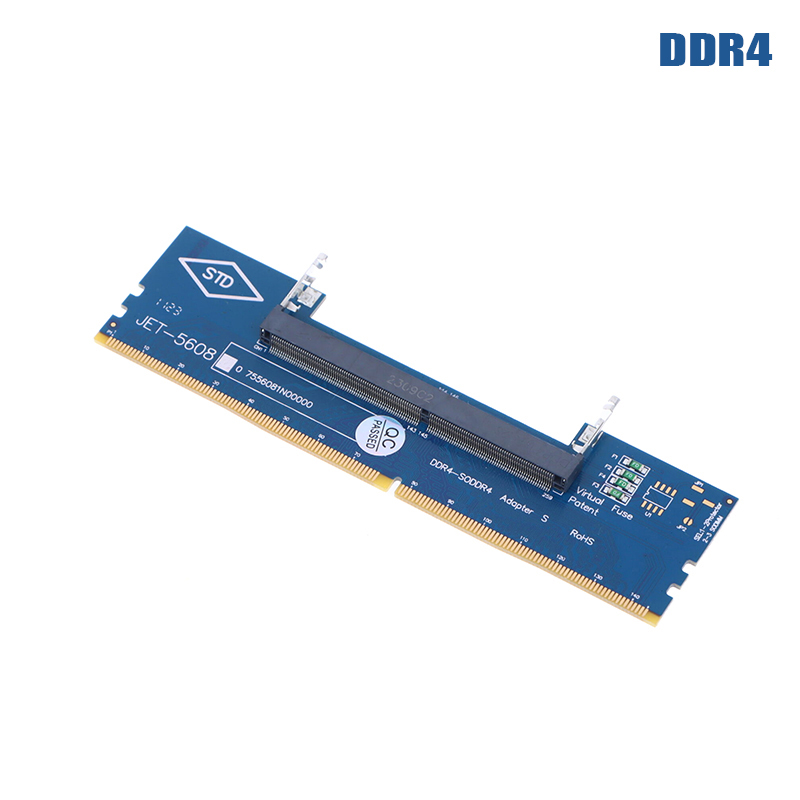 DDR3 DDR4 DDR5 Laptop SO-DIMM to Desktop Adapter Card Converter Memory RAM Connector Adapter Fengshi. 