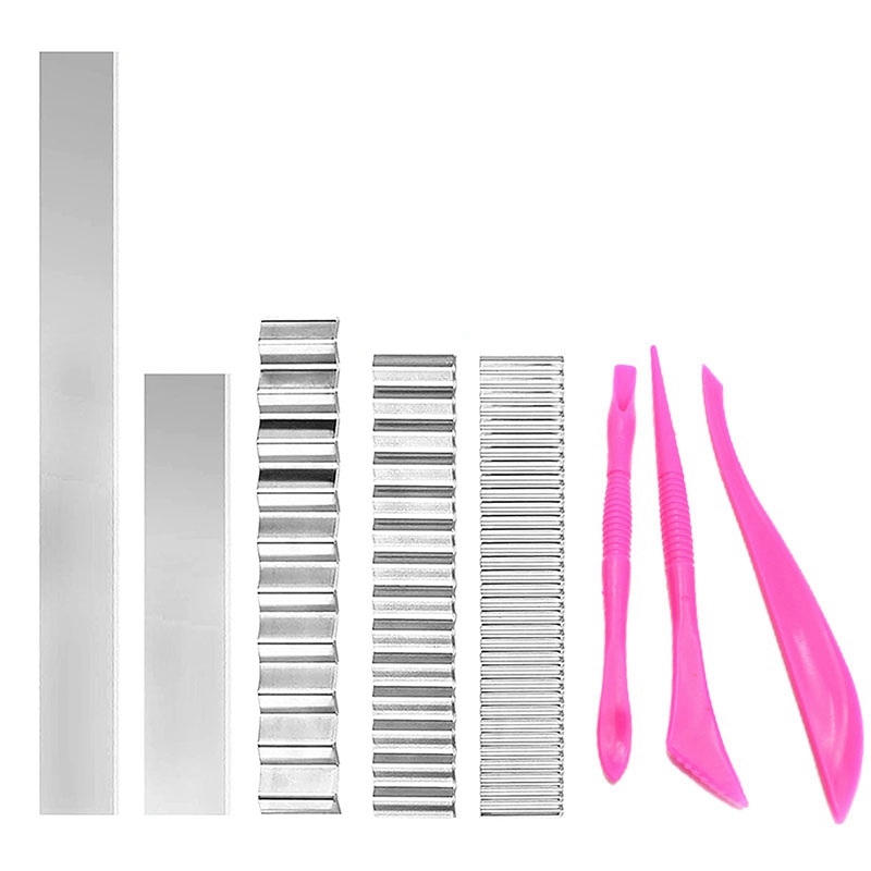 8Pcs Flexible Polymer Clay Cutter Slicing Tools for DIY Craft Cutting