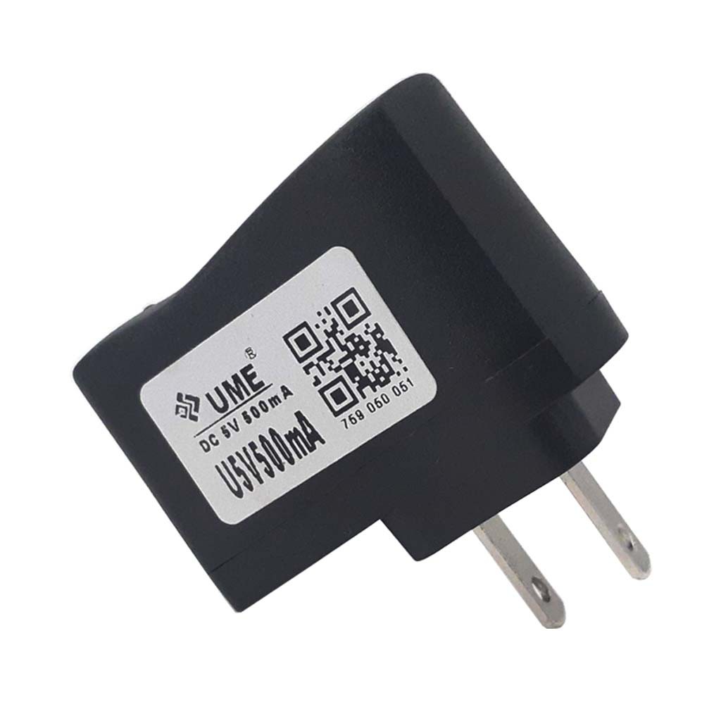 DC 5V 500mA USB Port Compatible to Wifi IP Cam, MP3, and MP4 Power Supply Adapter U5V500mA UME COD. 