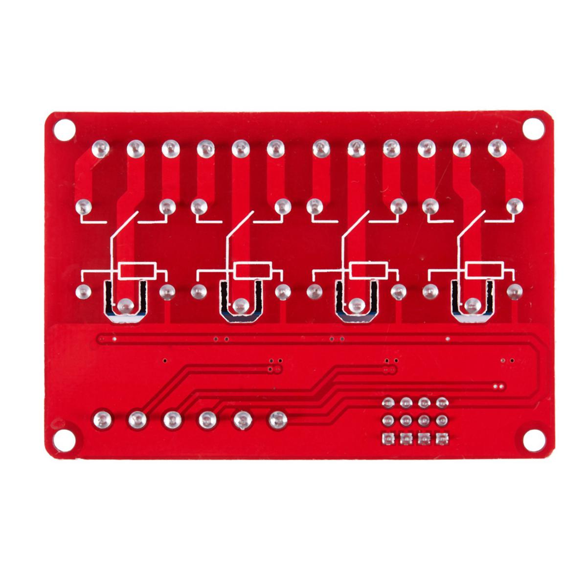 2X 5V High / Low Level with Trigger Opto-Isolator 4 Channels  Relay Module