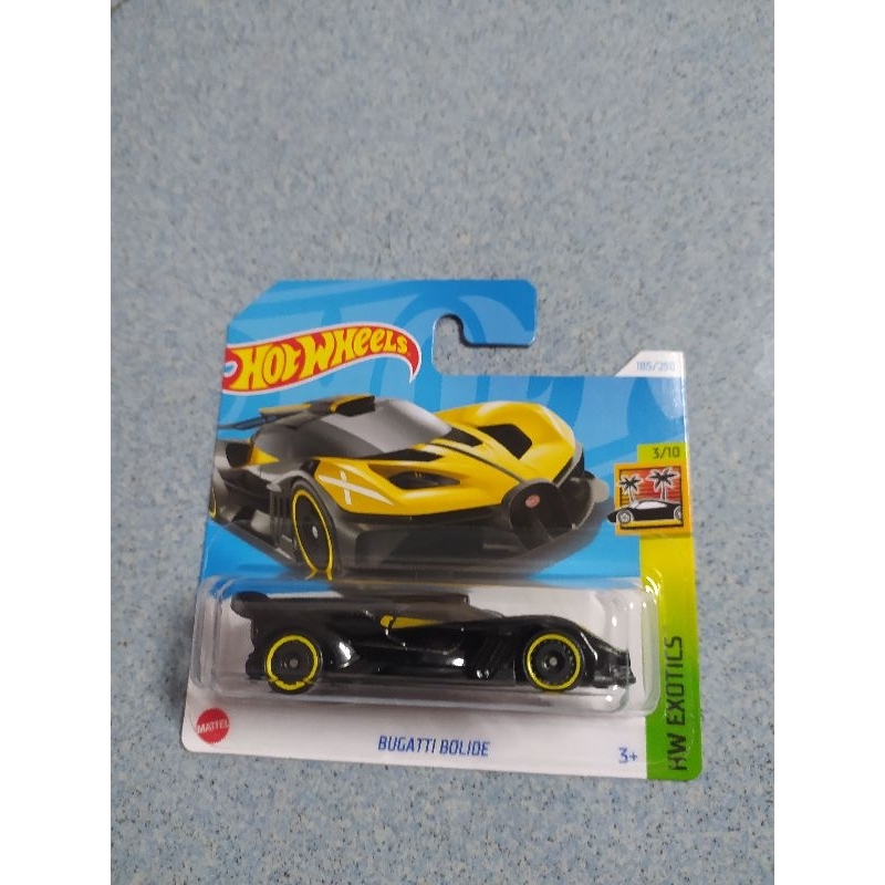 Hot Wheels 2024 Release Mainline [SHORT CARD VARIENT] Bugatti Bolide, Scale - 1:64. 