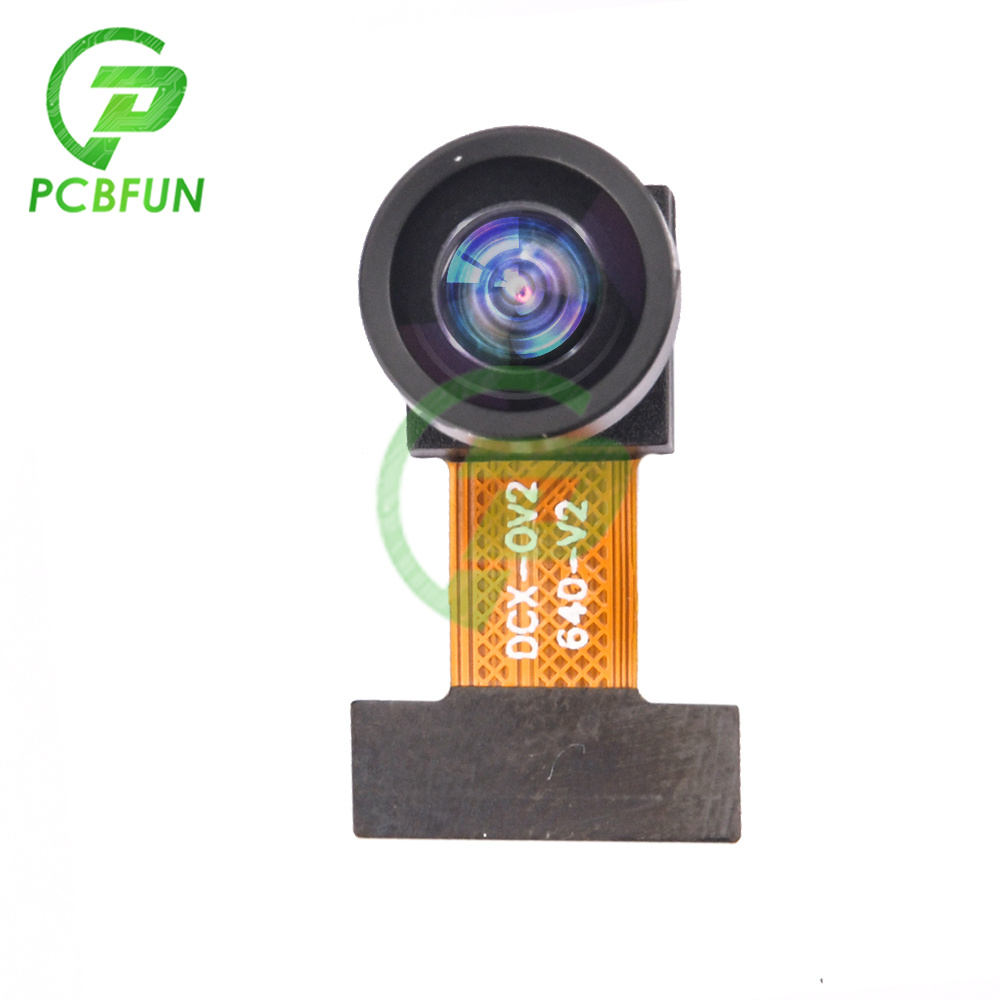 OV2640 Camera Module Fisheye Wide-angle Lens 68/160 Degree 24PIN 0.5mm Pitch for ESP32-CAM and TT Series Development Board. 