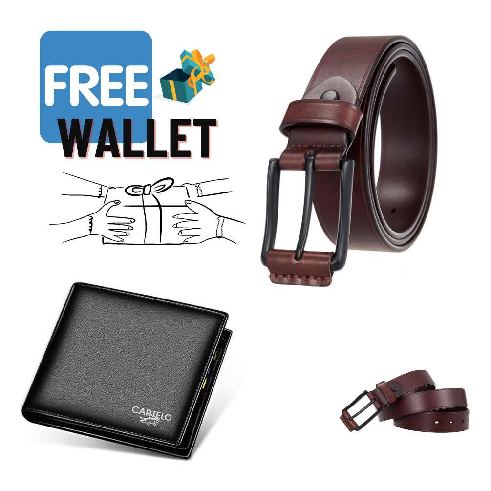 Formal Belt For Men- Wallet free - Belt For Men ( Combo Offer )