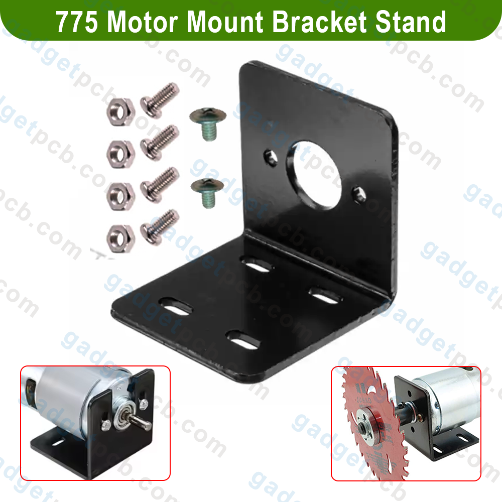 775 Motor Mount Bracket 775 DC Motor Bracket Table Saw Stand 775 Motor Mounting Bracket and Screws 775 Motor Cutting Polishing CNC Accessories 3D Printer. 