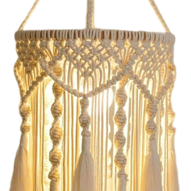 Boho Lamp Shade Boho Hanging Lamp Shade Plug in Pendant Light Bohemian Hanging Lights. 