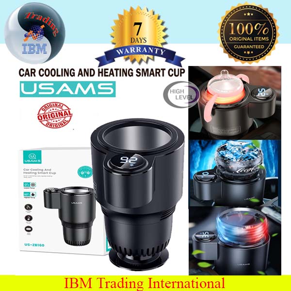 Car Cooling And Heating Smart Cup US-ZB160 (Black)