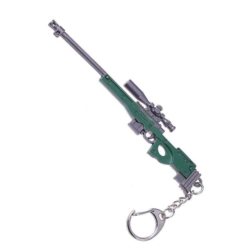 【Nice Day Toy Findings Store】（NEW）PUBG set Game PLAYERUNKNOWN'S BATTLEGROUNDS Key chain Costume akm 98k Weapon Model key ring Helmet For. 