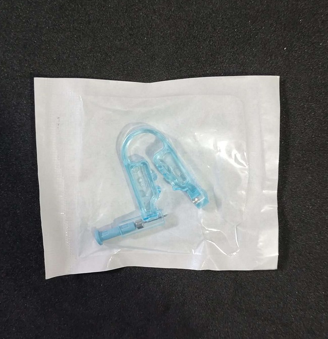 1 Pc Disposablee Saafe Asepsiss Boody Earr Piercee Ktit Earr Piercingg Earr. 
