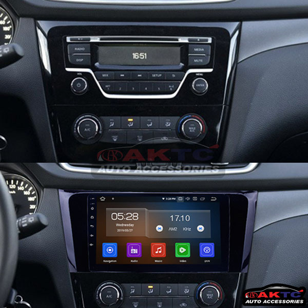 ANDROID PLAYER FOR NISSAN X TRAIL 2014-2020, CAR ANDROID PLAYER. 
