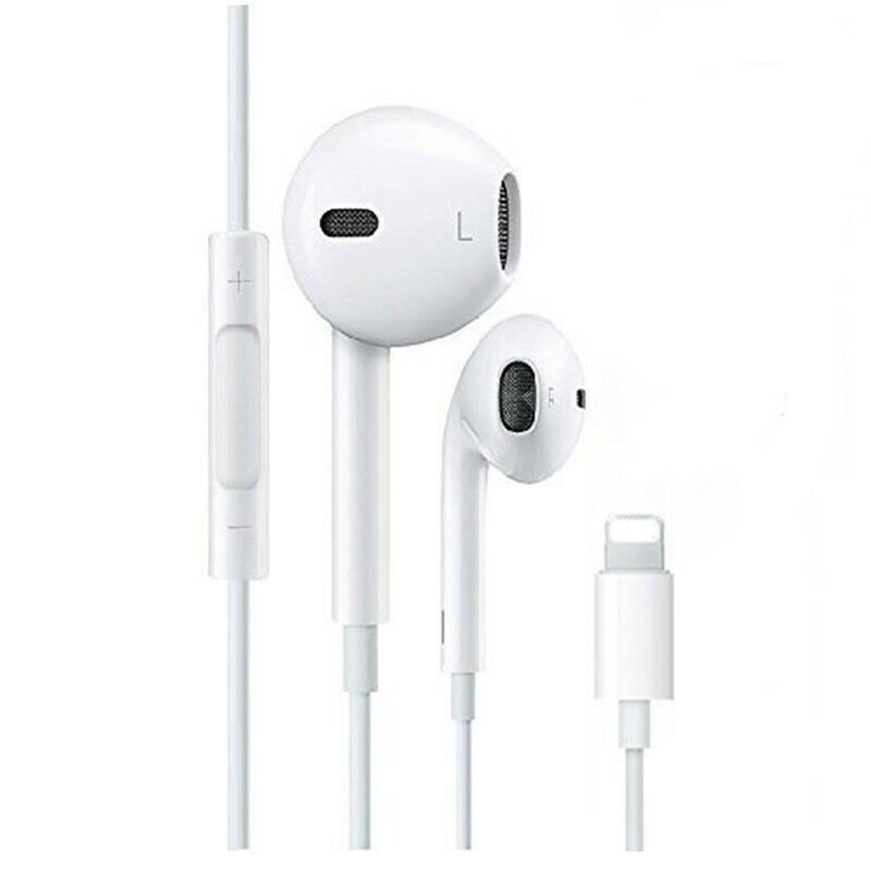 Apple IPhone 8 7 6 5 Plus X XR XS Max Wired Earphone With Microphone Gaming Headset Stereo earbuds - Headphone - Headphone. 