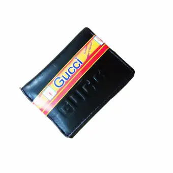 gucci genuine leather wallet