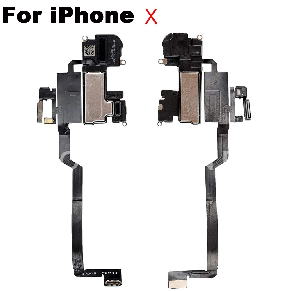 Ear Speaker Module and Face ID Sensor Proximity Light Flex Cable Assembly Replacement For iPhone X XR XS Max. 
