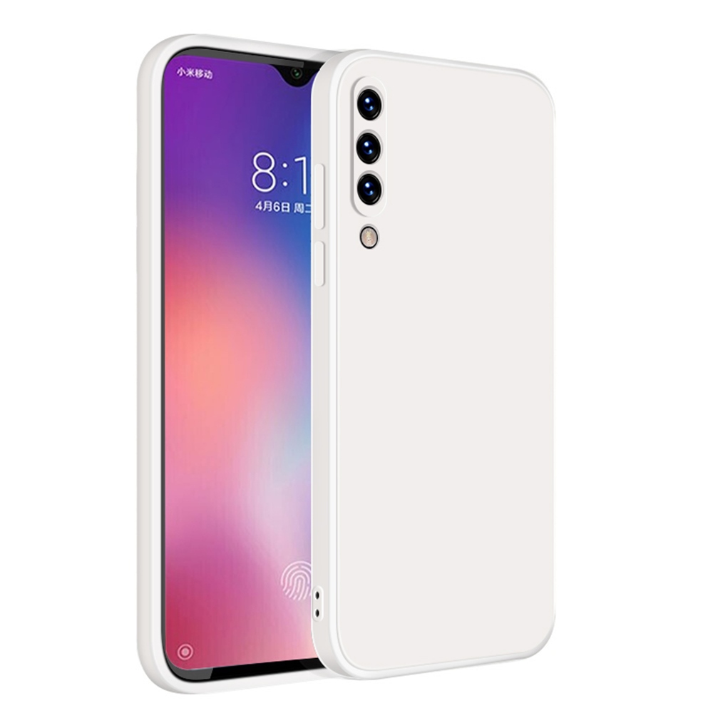 For Xiaomi Mi 9 SE Silicone Case Slim Liquid Silicone Gel Rubber Shockproof Anti-Scratch Protective Cover