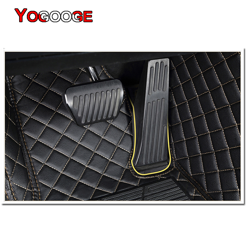 YOGOOGE Car Floor Mats For Audi A4 B6 B7 B8 B9 Foot Coche Accessories Auto Carpets. 
