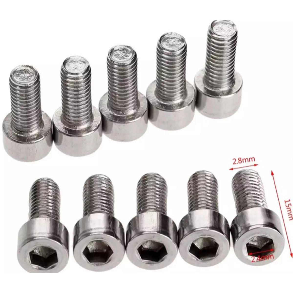 Bicycle Disk screw Nuts Bolts cycle Disk Nut (6pcs) bicycle accessories