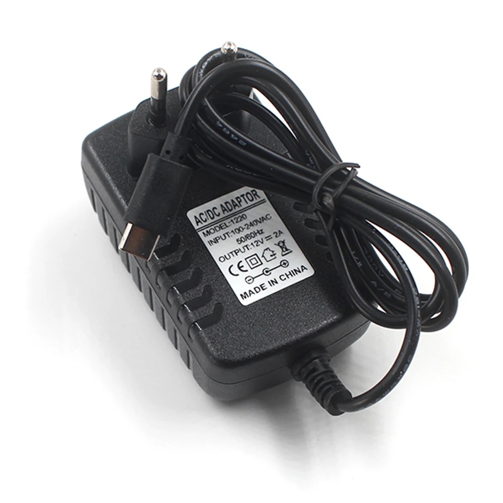 12V 2A Power Adapter Charger for CHUWI Hi13 Apollo Lapbook Pro 14 SurBook Mini Surbook12.3 inch Cube MIX Plus Teclast F5 F5R. 