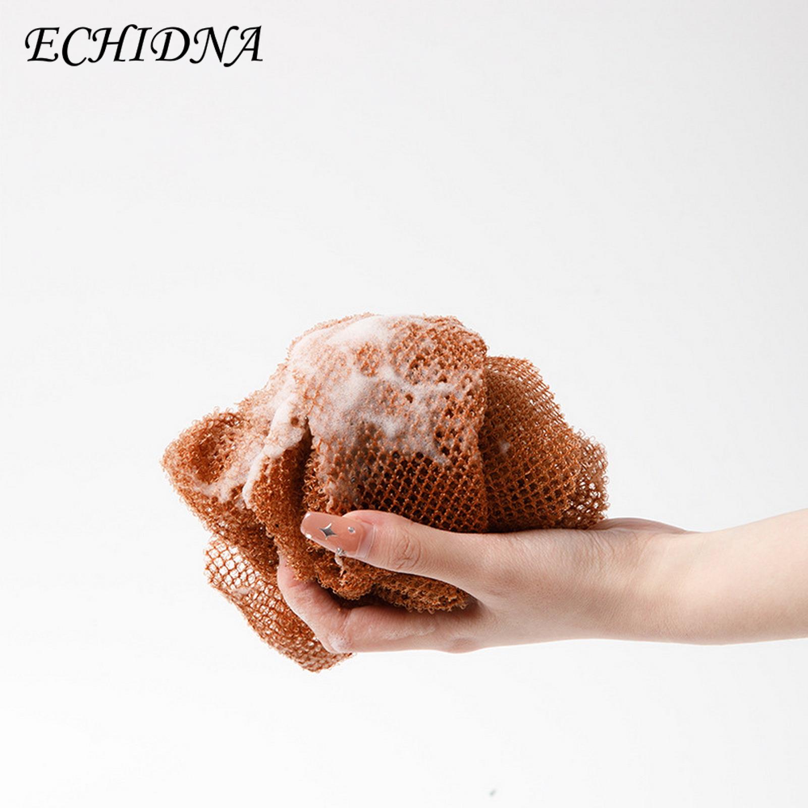 ECHIDNA Exfoliating Bath Sponge Extra-Long Exfoliating Long Net Bath Back Scrubber Towel. 