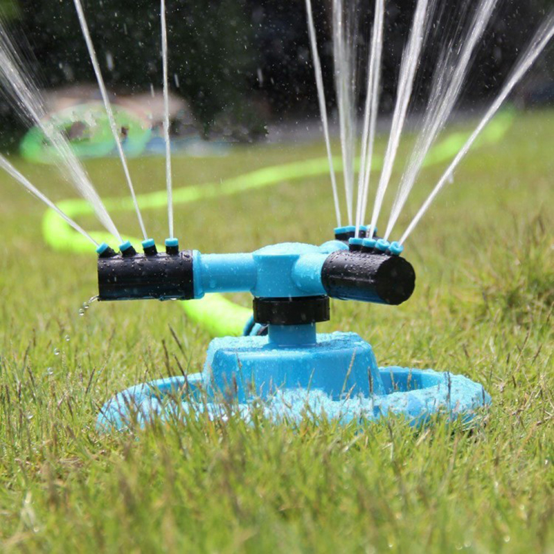 Garden Lawn Sprinkler Irrigation System 360 Degree Automatic Rotation