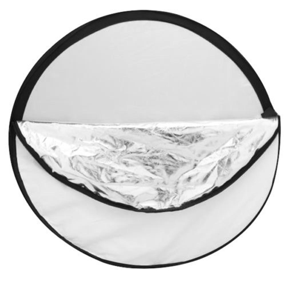 Vanpower 5-in-1 Collapsible Round Photography Reflector Photo Studio Flash Light Studio Photo Disc C. 