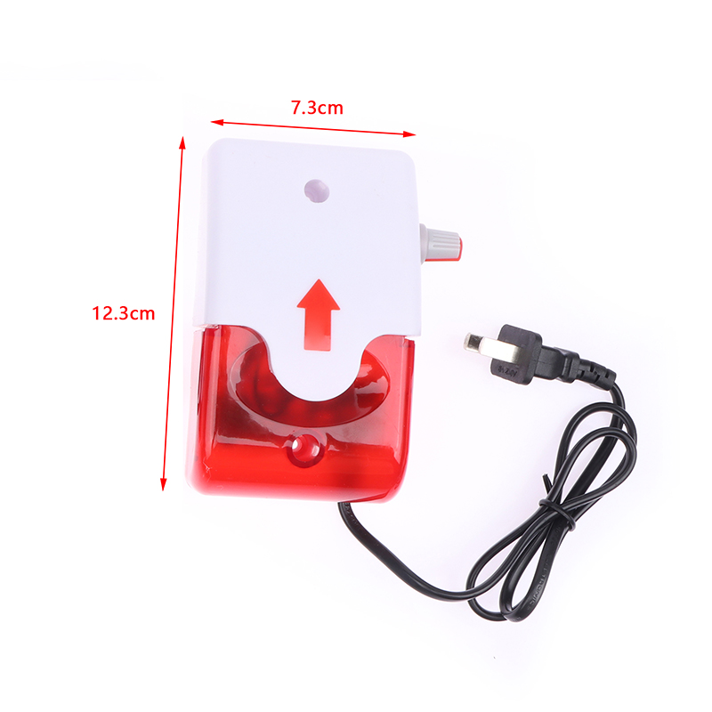 White LED Power Cut Failure Outage Alarm Warning Siren Indicator Automatic 220V 380V Power Failure Alarm Hudduo. 