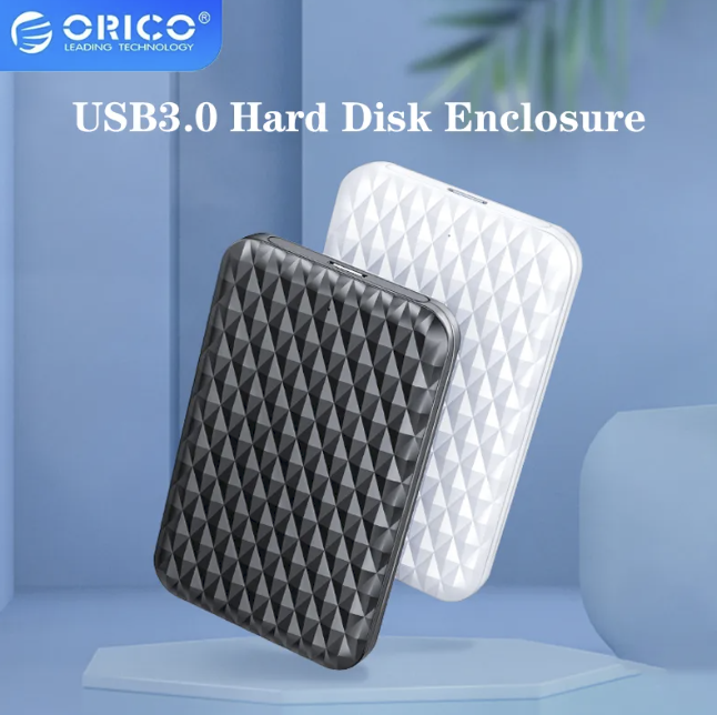 ORICO 2520U3 for laptop desktop is 2.5 inch SATA to USB 3.0 "External Hard Drive Disk Storage Device Fast Transfer Rate HDD Enclosure HDD