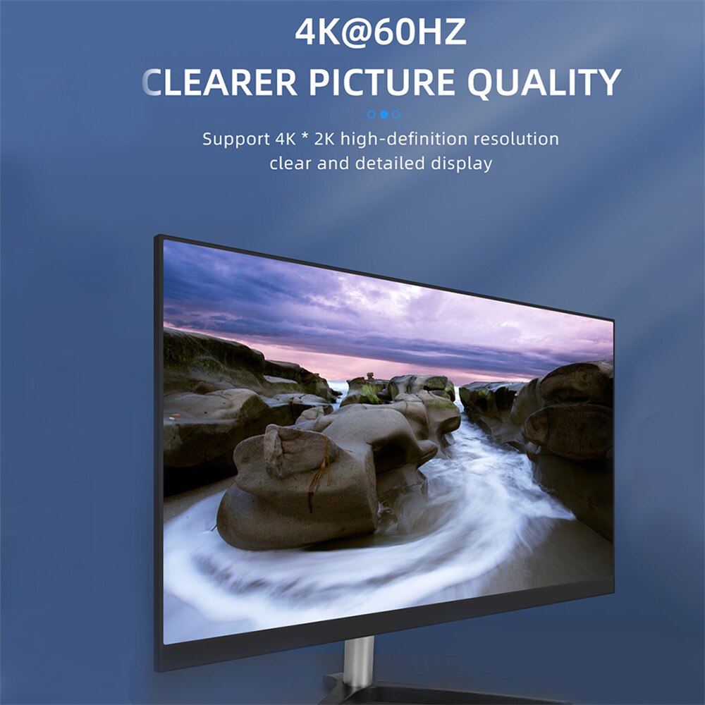 4 Port KVM Switcher Pc monitor 4K Connector HDMI-compatible usb splitter tv box displayport hub Mouse Keyboard-4 Port KVM Switch. 