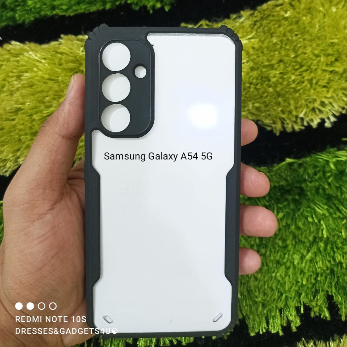Samsung Galaxy A54 5G Back Cover Case | 360 Degree Protection | Shock Proof Design | Transparent Back Cover Case for Samsung Galaxy A54 5G Xundd Fusion Case (Black Bumper) The GiftKart. 