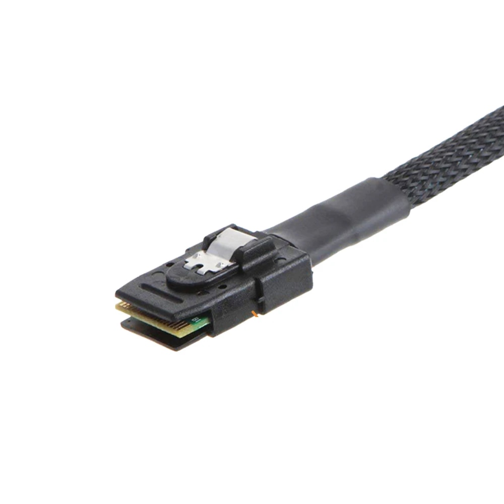 Mini SAS Cable SFF-8087 to SATA Mini SAS Breakout Cable SFF8087 to SATA Mini-SAS to 4X SATA SAS to SATA Breakout Cable. 