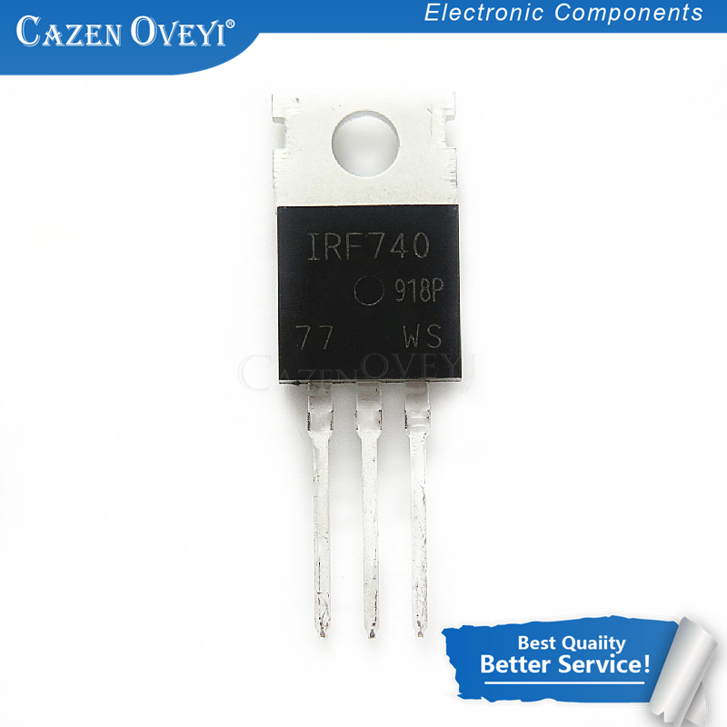 10pcs/lot IRF740 IRF740PBF MOSFET N Chan 400V 10 Amp TO 220 In Stock