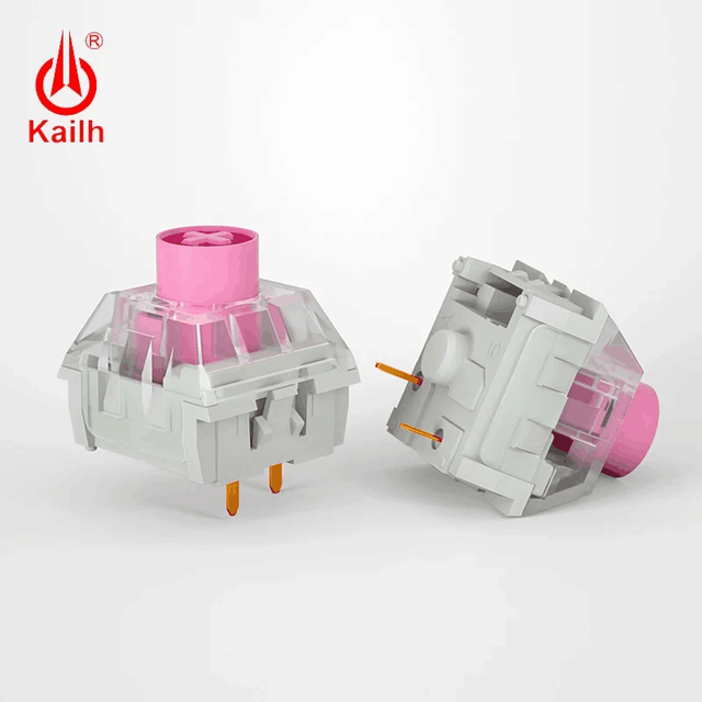 Kailh BOX Silent Switch Pink Brown Linear Tactile Switches For Mechanical Keyboard RGB SMD MX 3 Pins Mute Sound Gaming Switch. 