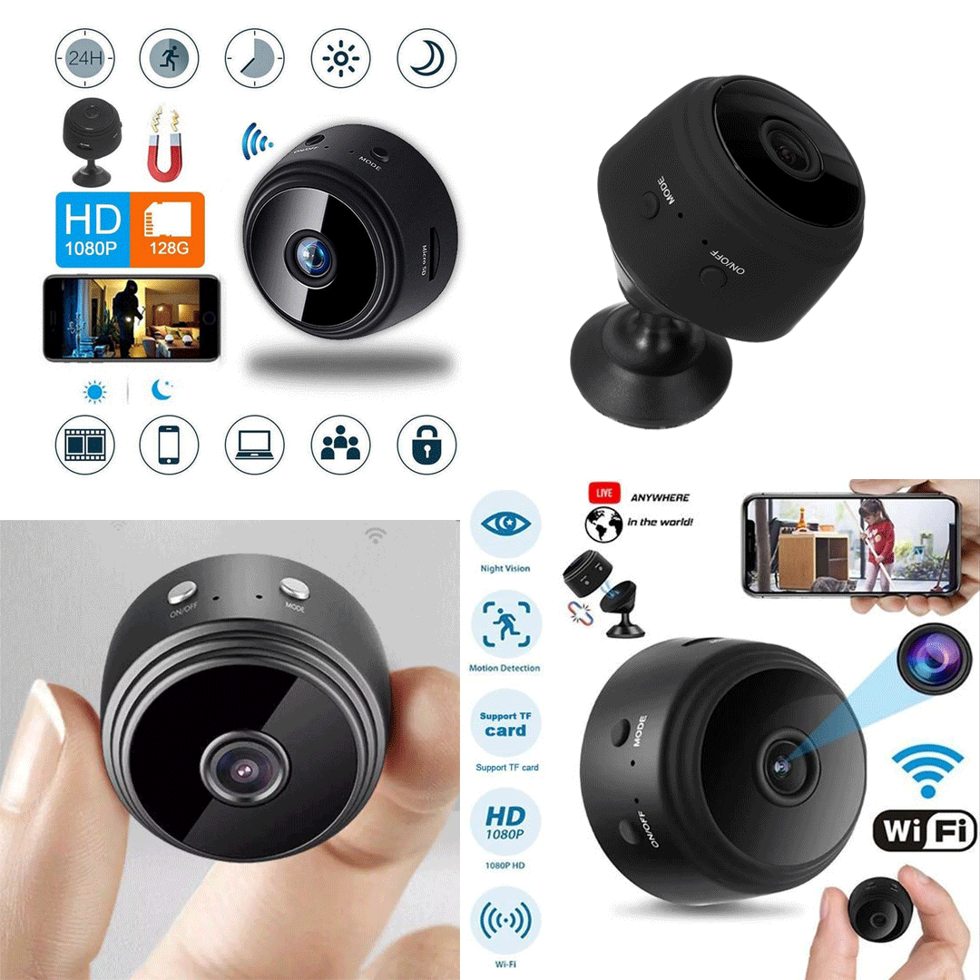badgeA9 Mini Camera 1080P ip camera HD Version Micro Wireless Camera Motion Detection Security camera wifi Camera. 