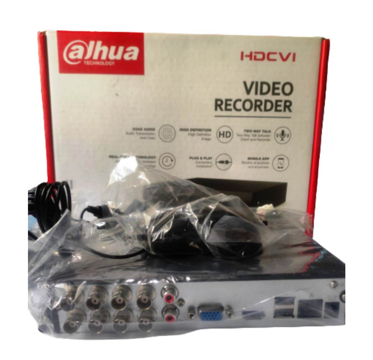 Dahua DH-XVR1A08 - 8-Channel / Up to 6TB / 8 BNC / LAN / USB / HDMI / XVR DVR. 