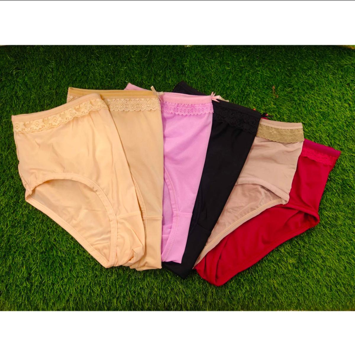 Stretch Panties Synthetic Soft Panty Comfortable Women's Wear Stylish Panties - 1 pices
