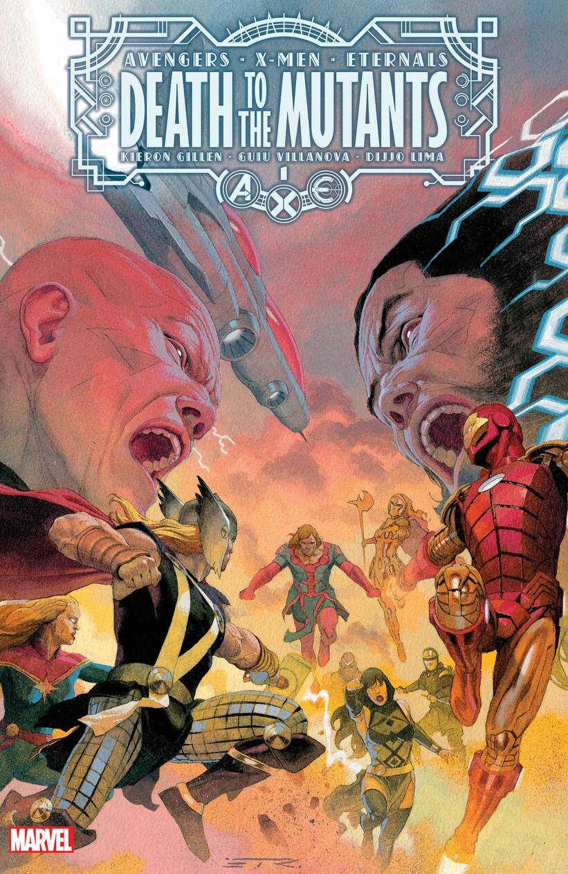 A.X.E.: Death To The Mutants (2022) 1-2-3  (full set 3 books)  premium quality colorfull. 