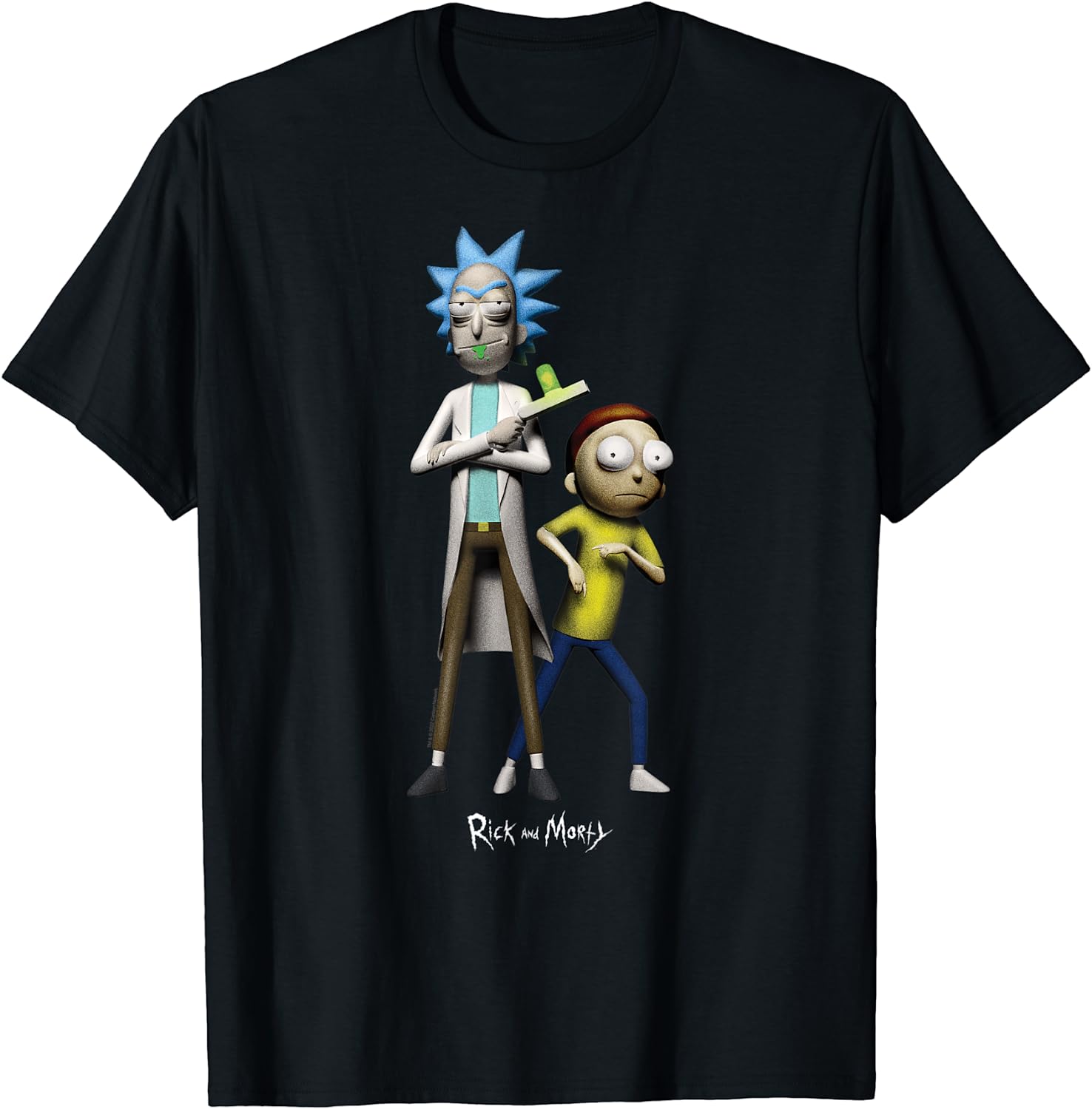 Rick and Morty 3D Rick and Morty T-Shirt