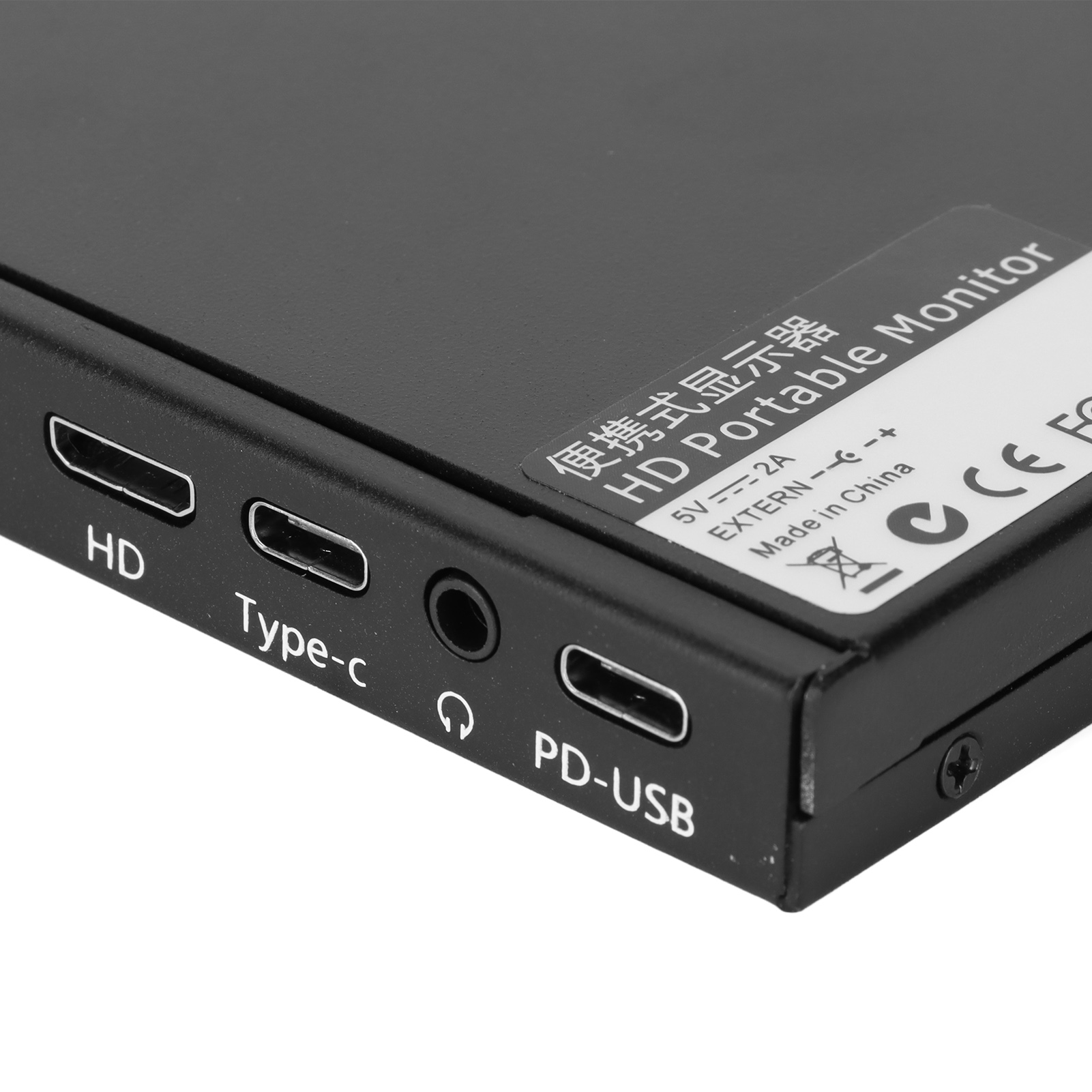 15 Inch Monitor Portable Monitor LED Backlight 8ms Response Speed Gaming. 