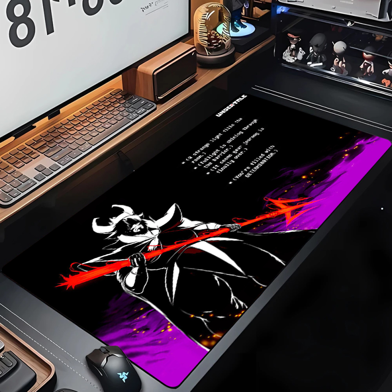 Undertale Large Gaming Mouse Pad Computer Keyboard Accessories Mousepad PC Gamer Laptop Mouse Mat XXL Carpet Mat Desk Pad 80x30. 