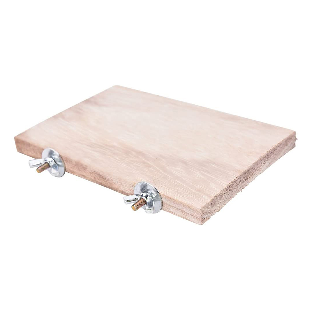 Wood Stand Platform Pet Bird Toys Gerbils Mice Parrot Rack Hamster Perches Paw Grinding Clean Cage Accessories