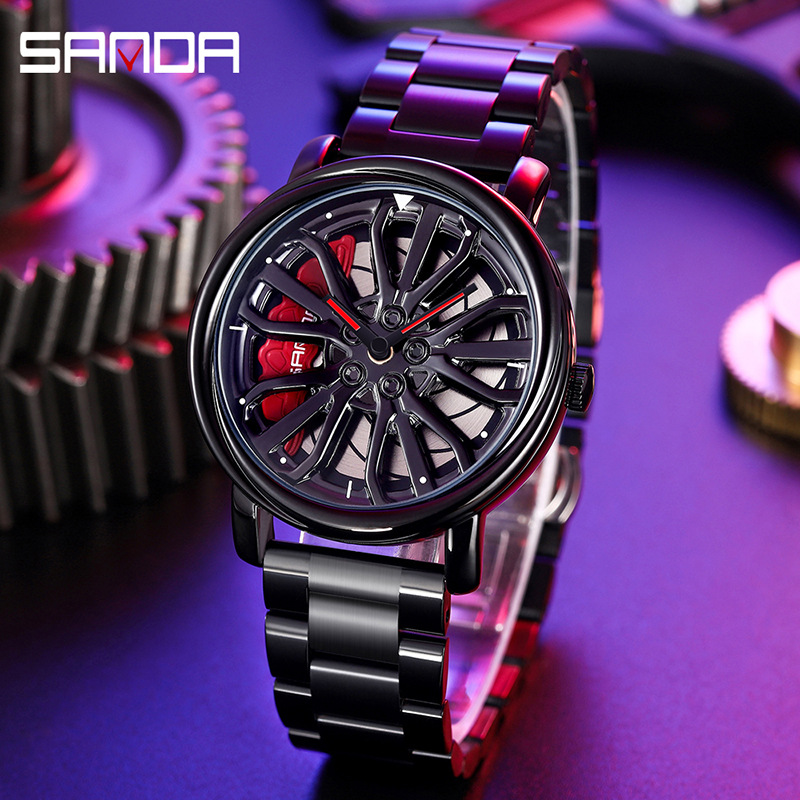 New engine, brake caliper, quartz watch, cool and personalized, shipped by the rotor engine watch factory