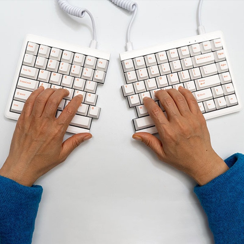 Mistel Md770 Split Mechanical Keyboard Mechanical Keyboard Rgb Gaming Office Keyboard Win/Mac Dual System Compatible Gift. 