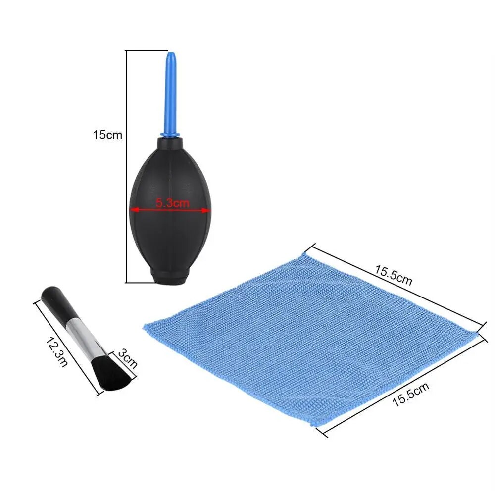 Camera ing Kit Camera Lens Screen ing Dust Blower Brush ing Cloth Kit For DSLR Cameras Sensor ing. 