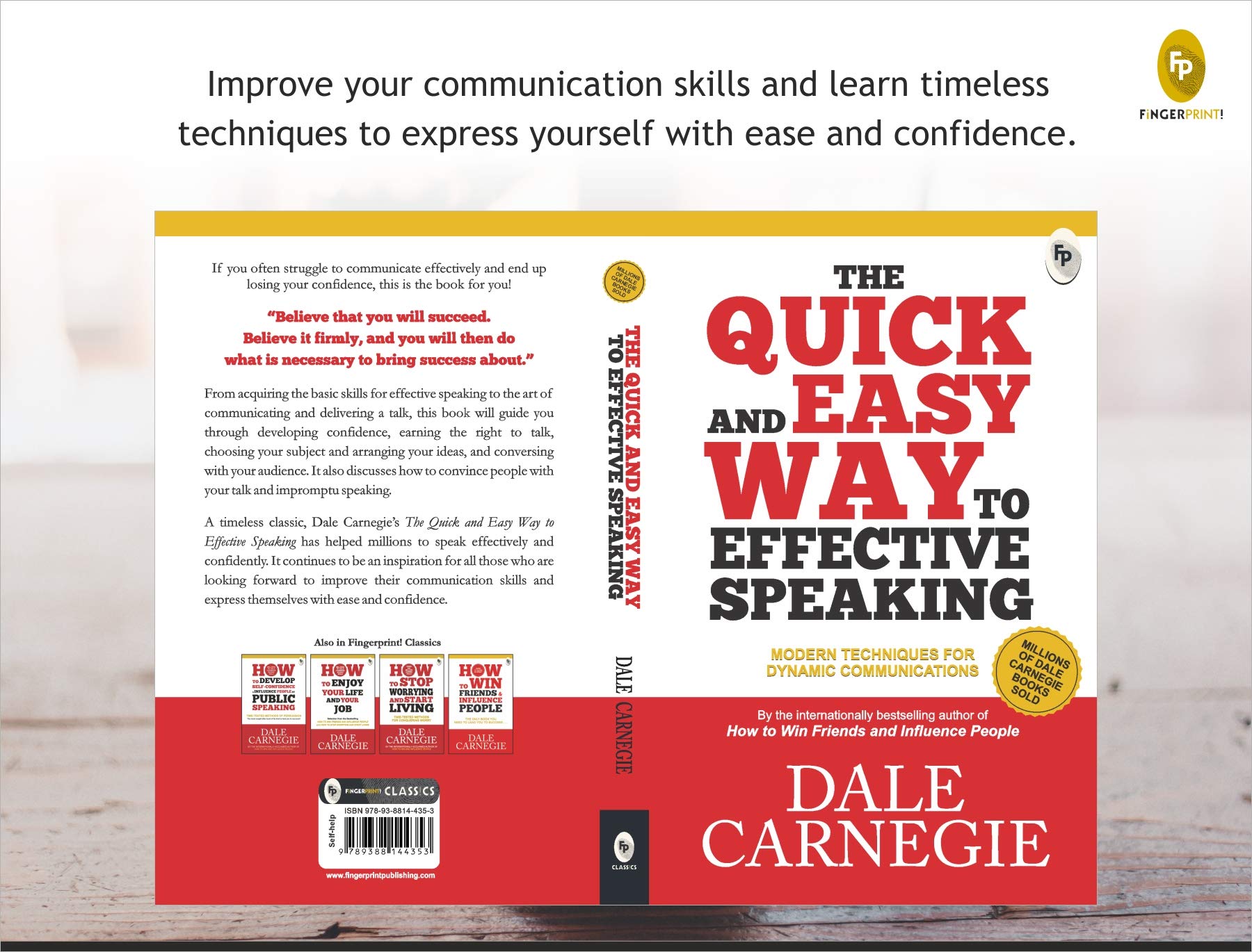 Fingerprint! Publishing The Best of Dale Carnegie (Set of 5 Books) Paperback. 